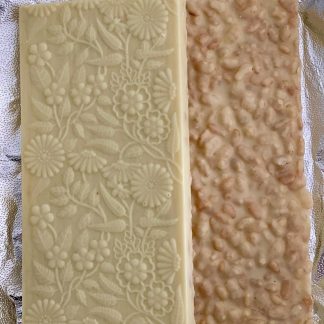 White Chocolate 37% with Puffed Rice 100g