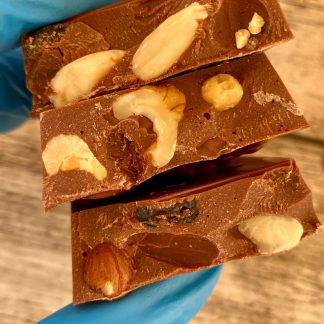 Milk Chocolate Nicaragua Nugu 51% with Fruit and Nuts 75g