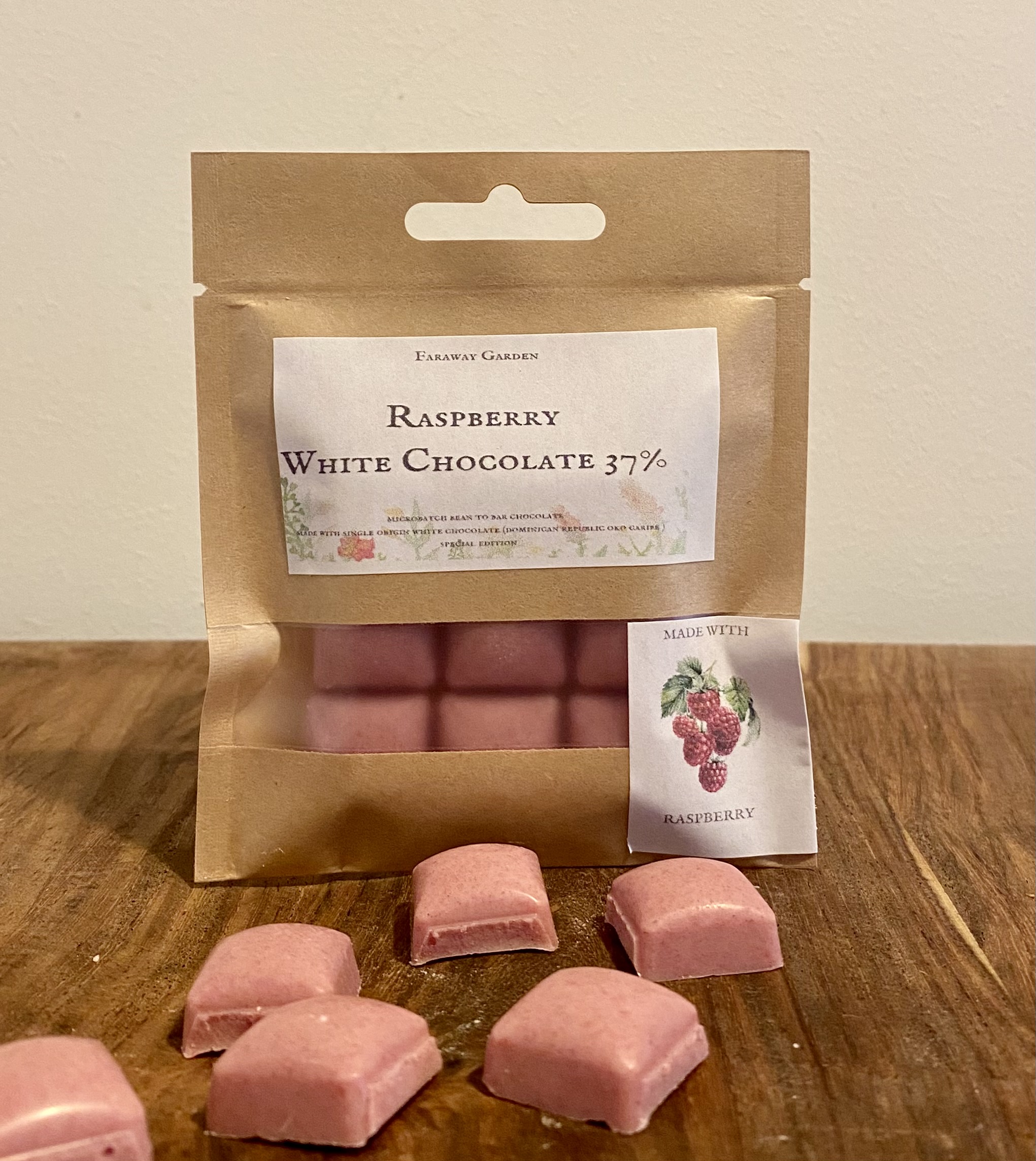 Raspberry White Chocolate 37%